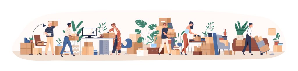 Relocation signifie déménagement et mobilité culturelle